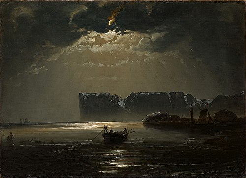 The North Cape by Moonlight, 1848, Peder Balke
