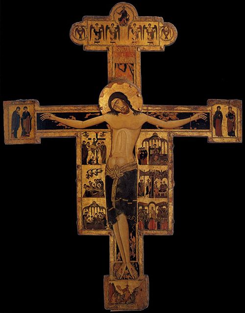 Crucifix n° 20, 1210, Maestro bizantino del Crocifis