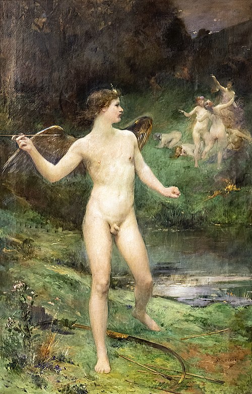 Colère d'amour, 1900, Antonin Mercié