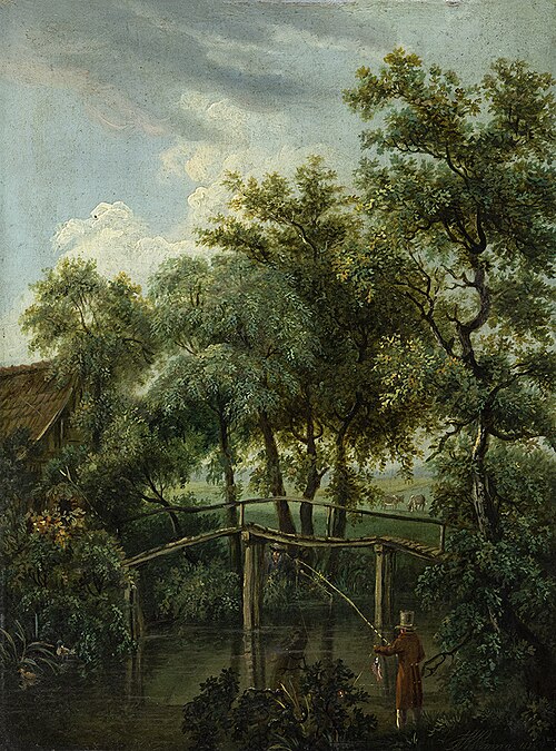 Gezicht op Wedde, 1828, Arnold Hendrik Koning