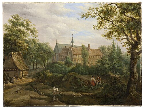 Het klooster Ter Apel, 1816, Arnold Hendrik Koning