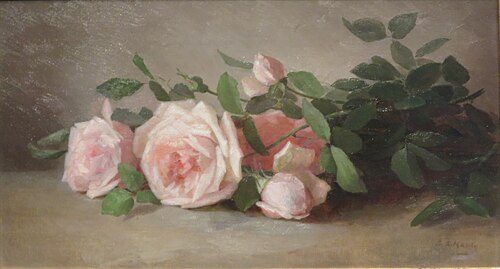 Still Life of Roses, 1885, Anna Eliza Hardy
