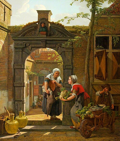 The Market Woman, , Abraham van Strij