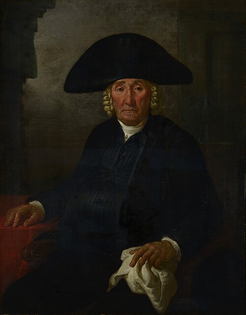 Portret van Jan van Emmerik (1718-1800), , Abraham van Strij
