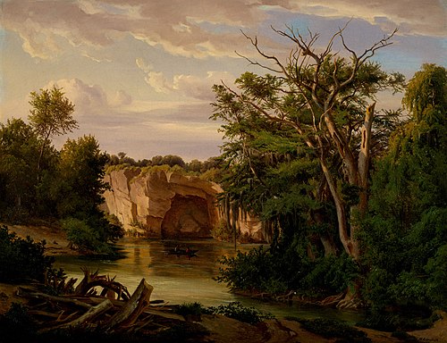 Hill Country Landscape, 1862, Hermann Lungkwitz