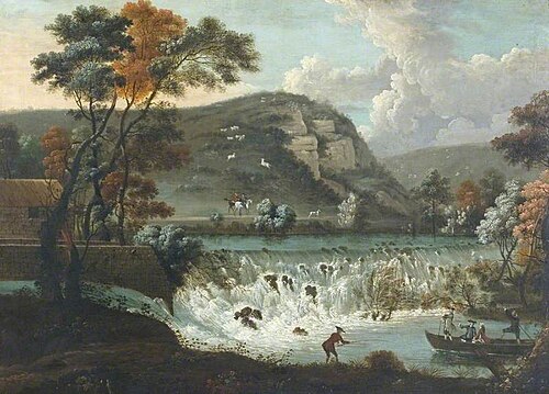 Hopping Mill Weir, Derbyshire, , Thomas Smith