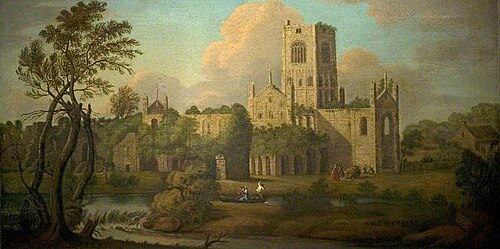 Kirkstall Abbey, Yorkshire, , Thomas Smith