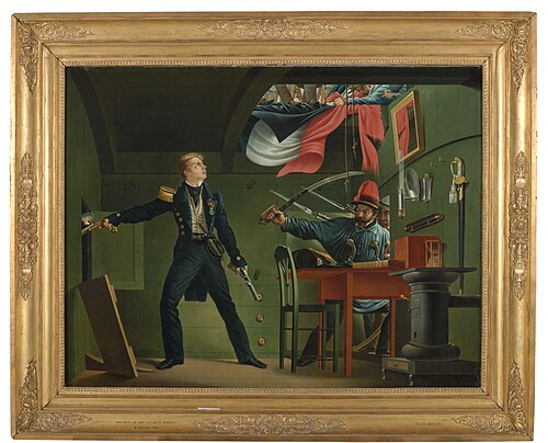 J.C.J. van Speyk vuurt in het kruit, 1835, Dominicus Franciscus du Bois