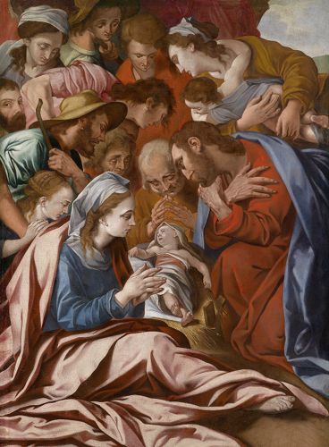 Adoration of the shepherds, 1565, Anthonie Blocklandt van Montfo