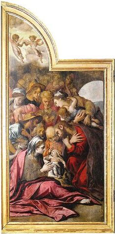 The nativity of Christ, 1577, Anthonie Blocklandt van Montfo