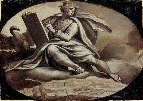 The evangelist John, 1574, Anthonie Blocklandt van Montfo