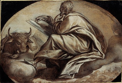The evangelist Luke, 1574, Anthonie Blocklandt van Montfo