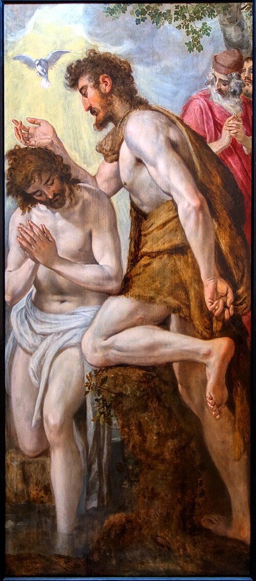 Le Baptême du Christ, 1550, Anthonie Blocklandt van Montfo