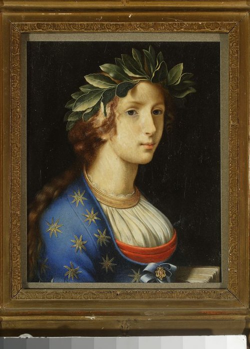 Allégorie de la poésie, 1780, Giuseppe Sacconi