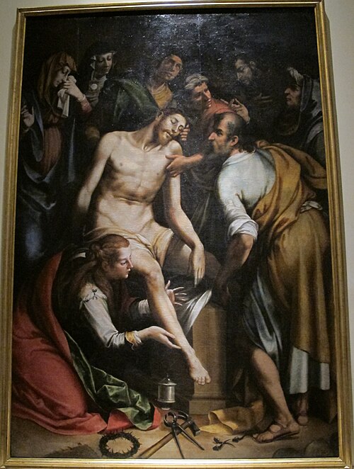 compianto, 1500, Aurelio Lomi