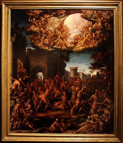 The Stoning of St. Stephen, , Aurelio Lomi