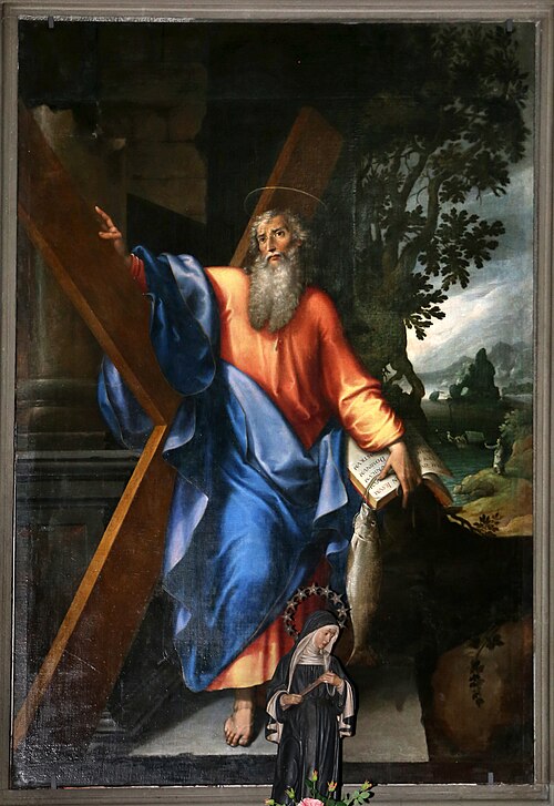 S Andrew, Apostle, , Aurelio Lomi