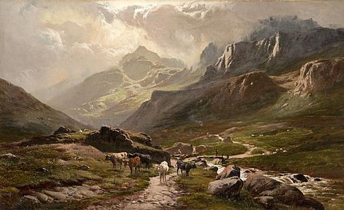 Grizedale, Westmorland, 1883, Sidney Richard Percy