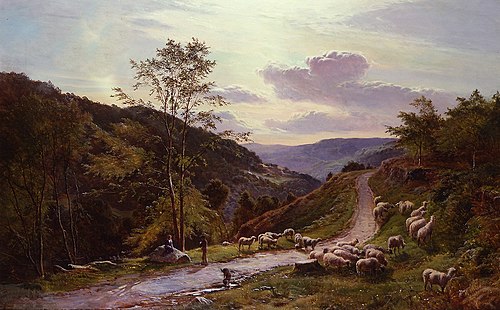 Near Bettwys-y-Coed, 1869, Sidney Richard Percy