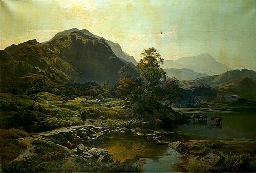 Highland Landscape, 1853, Sidney Richard Percy