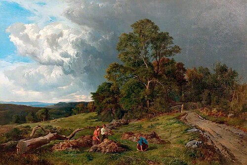 The Fern Gatherers, 1857, Sidney Richard Percy