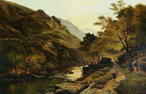 The Lynn, Devon, 1876, Sidney Richard Percy
