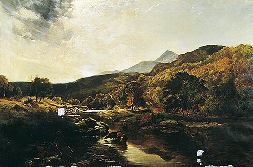 Landscape with Cattle, , Sidney Richard Percy