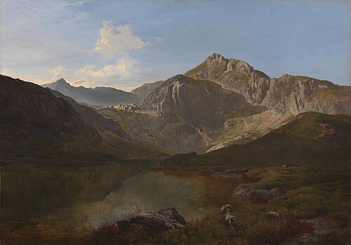 In Snowdonia, 1853, Sidney Richard Percy