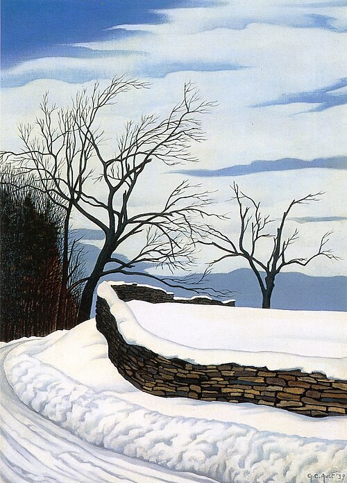 Where the Road Turns, 1939, George Ault
