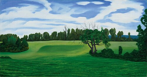 Summer Landscape, 1934, George Ault