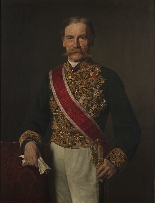 Karl Siegmund Graf von Hohenwart, 1892, Siegmund l'Allemand