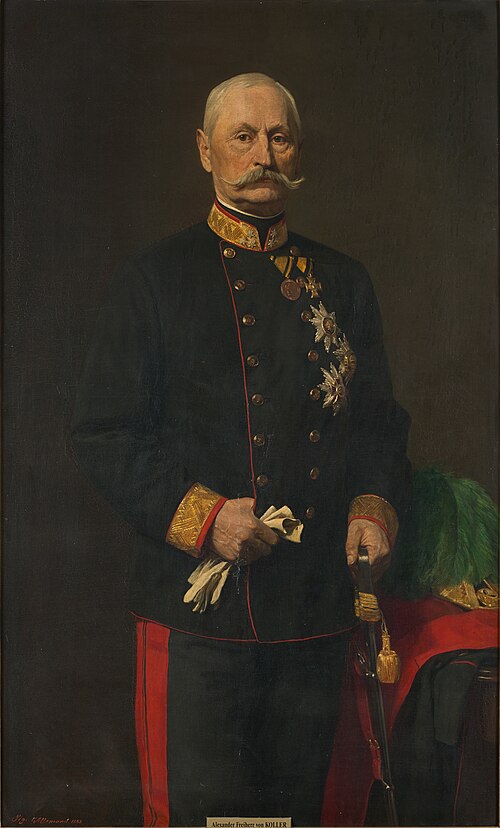 General der Kavallerie Alexander Freiherr von Koller, 1883, Siegmund l'Allemand
