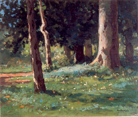 Boslandschap, 1915, Paul Bodifée