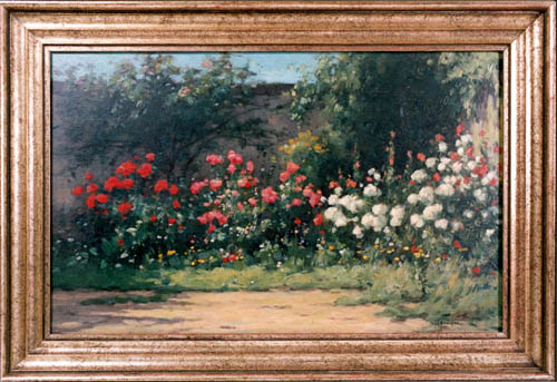 Bloeiende border, 1902, Paul Bodifée