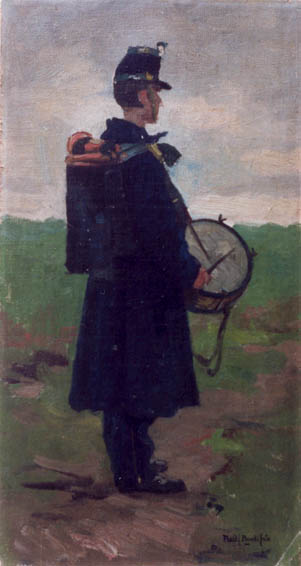 soldaat met trommel, 1902, Paul Bodifée