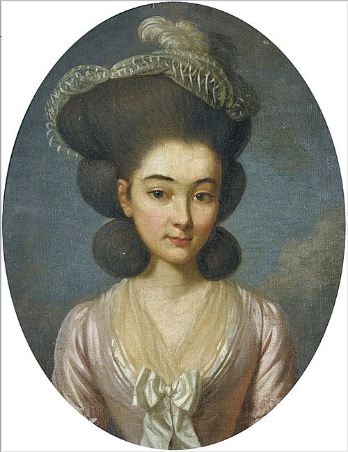Portrait of Catharina Henriette Tscharner née Haller (1761-1830), 1779, Sigmund Freudenberger