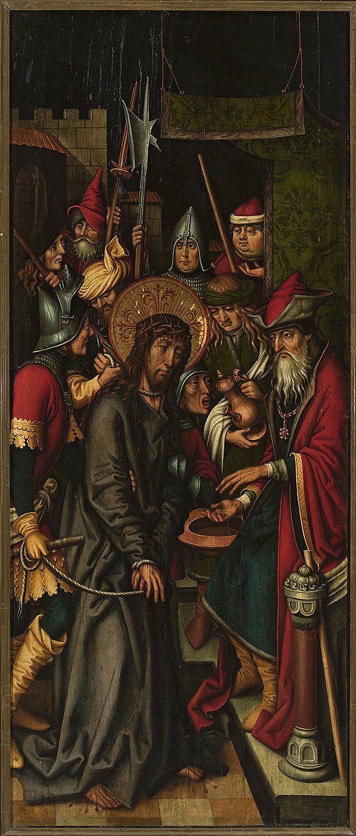 Christ before Pilate, 1499, Sigmund Holbein