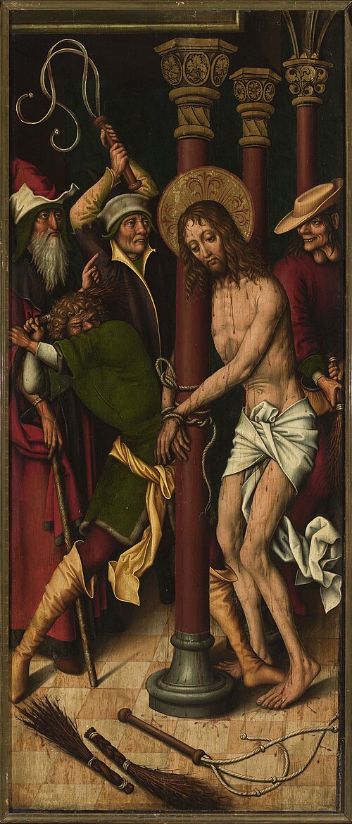 Flagellation of Christ, 1499, Sigmund Holbein