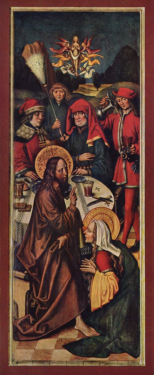 Le Christ chez Simon, 1500, Sigmund Holbein