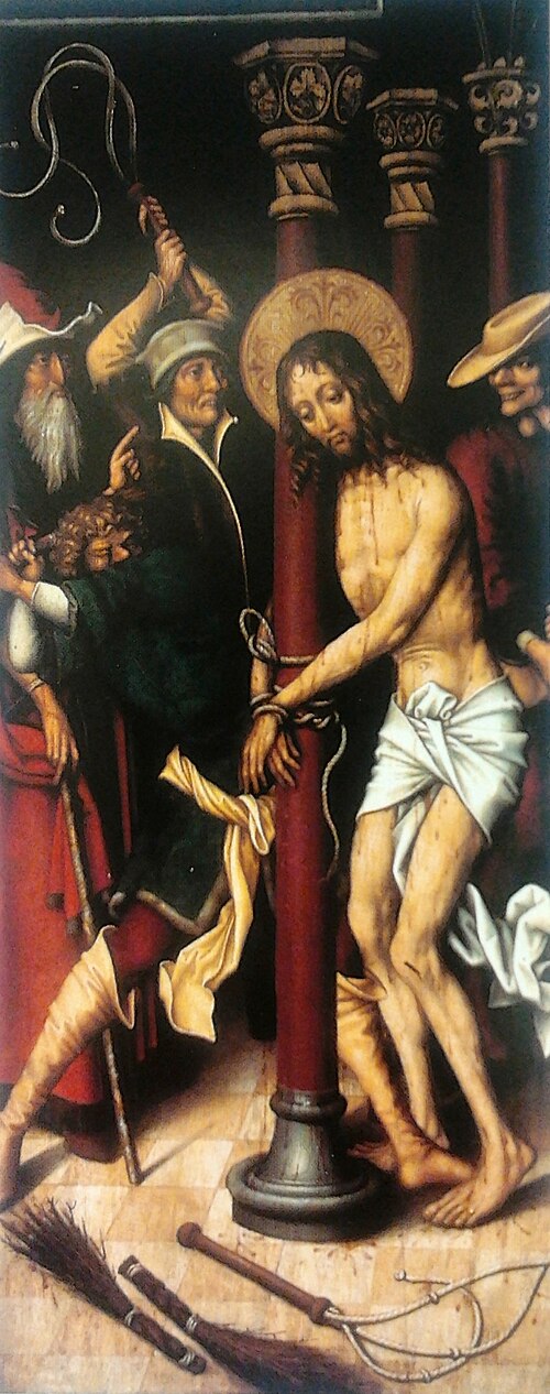 Flagellation of Christ, 1500, Sigmund Holbein