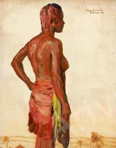 Africaine à Kabinda, 1900, Fernand Allard l'Olivier
