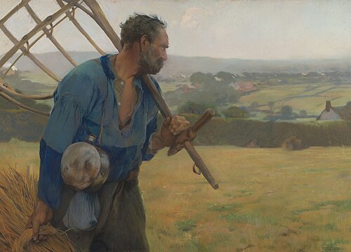 The harvester, 1928, Firmin Baes