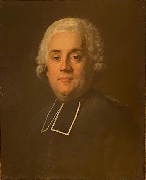 Portrait de l'abbé Jourdans, 1769, Joseph-Siffred Duplessis