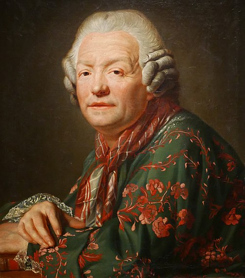 Portrait présumé de Christoph Willibald Gluck dit le chevalier von Gluck, , Joseph-Siffred Duplessis