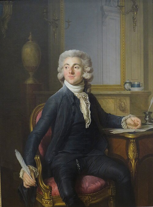 Portrait of a Gentleman (Jean-Baptiste-Francois Dupre?), 1780, Joseph-Siffred Duplessis