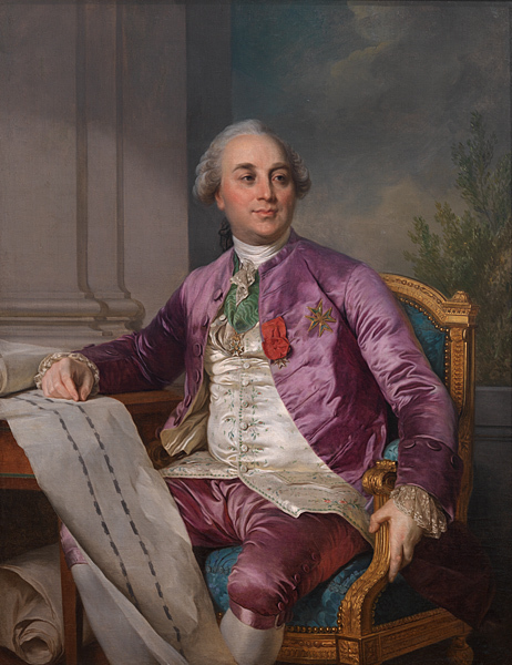 Portrait of Charles-Claude Flahaut de la Billarderie comte d'Angiviller (1730-1809), 1784, Joseph-Siffred Duplessis