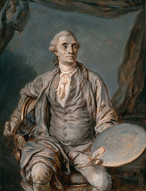 Joseph-Marie Vien with Palette, , Joseph-Siffred Duplessis