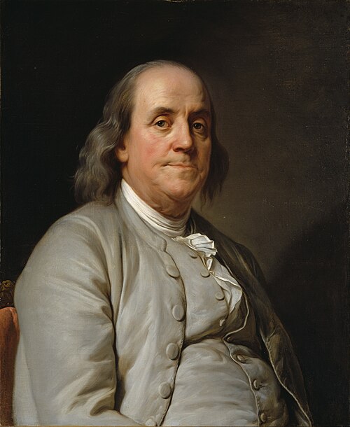 Benjamin Franklin, 1785, Joseph-Siffred Duplessis