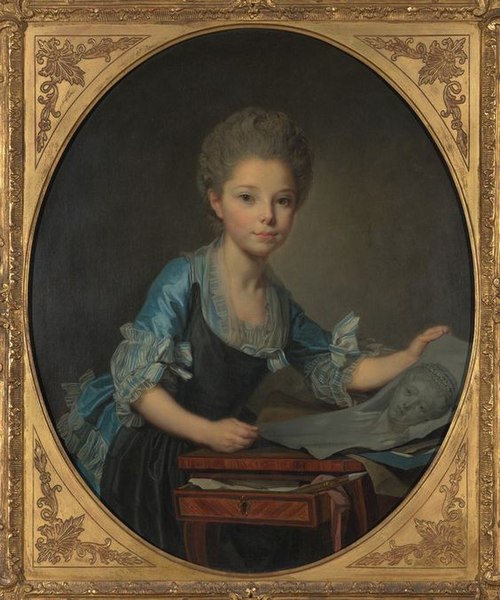 La Jeune Artiste, 1760, Joseph-Siffred Duplessis