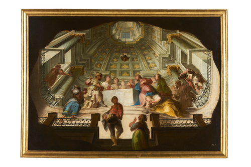 La Cène dans la maison du pharisien, 1772, Simon Göser
